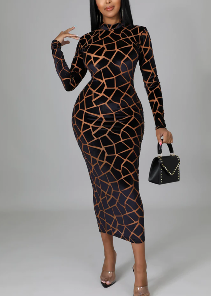 BLACK BADDIE DRESS – Meraki Xpressionz